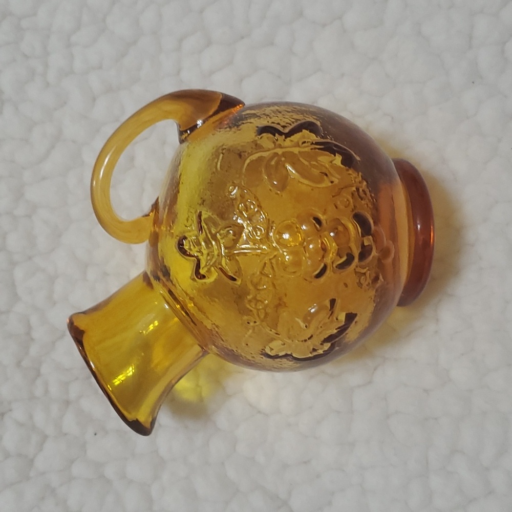 Amber Glass pitcher